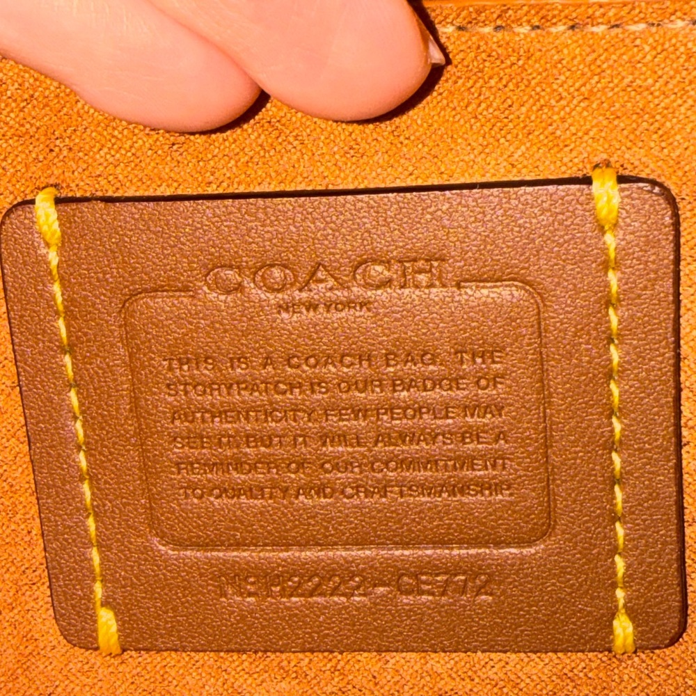 Coach Tabby Mini Pebble-Leather Crossbody Bag - Picture 7 of 8